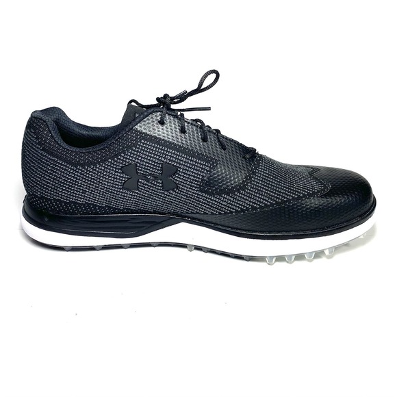 Under Armour Men\'s UA Tour Tips Knit Golf Shoes SL 3020991-001 Black Sz 8.5 New main image 12